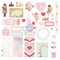 Love Notes Collection Ephemera Icons 2 - 68 pcs w foil details